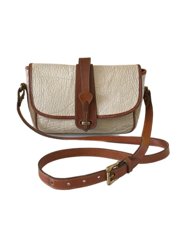 Dooney & Bourke Handbags - Vintage Dooney & Bourke Authentic All-Weather Leather Shoulder Bag White
